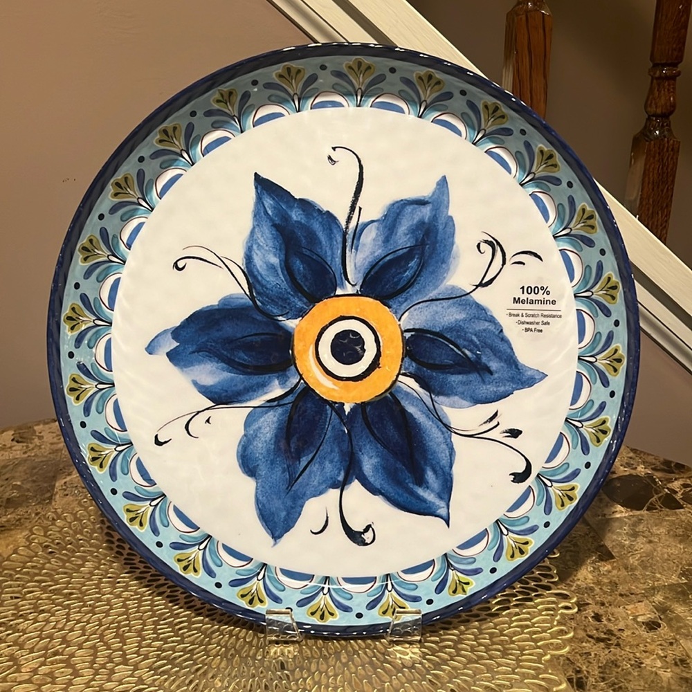 Melamine Round Serving Tray